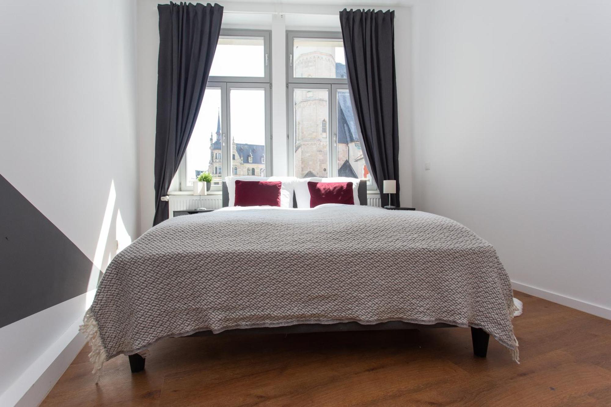 Fullhouse - Halle - M14 Apartments - Marketplace - Wonderful View Habitación foto