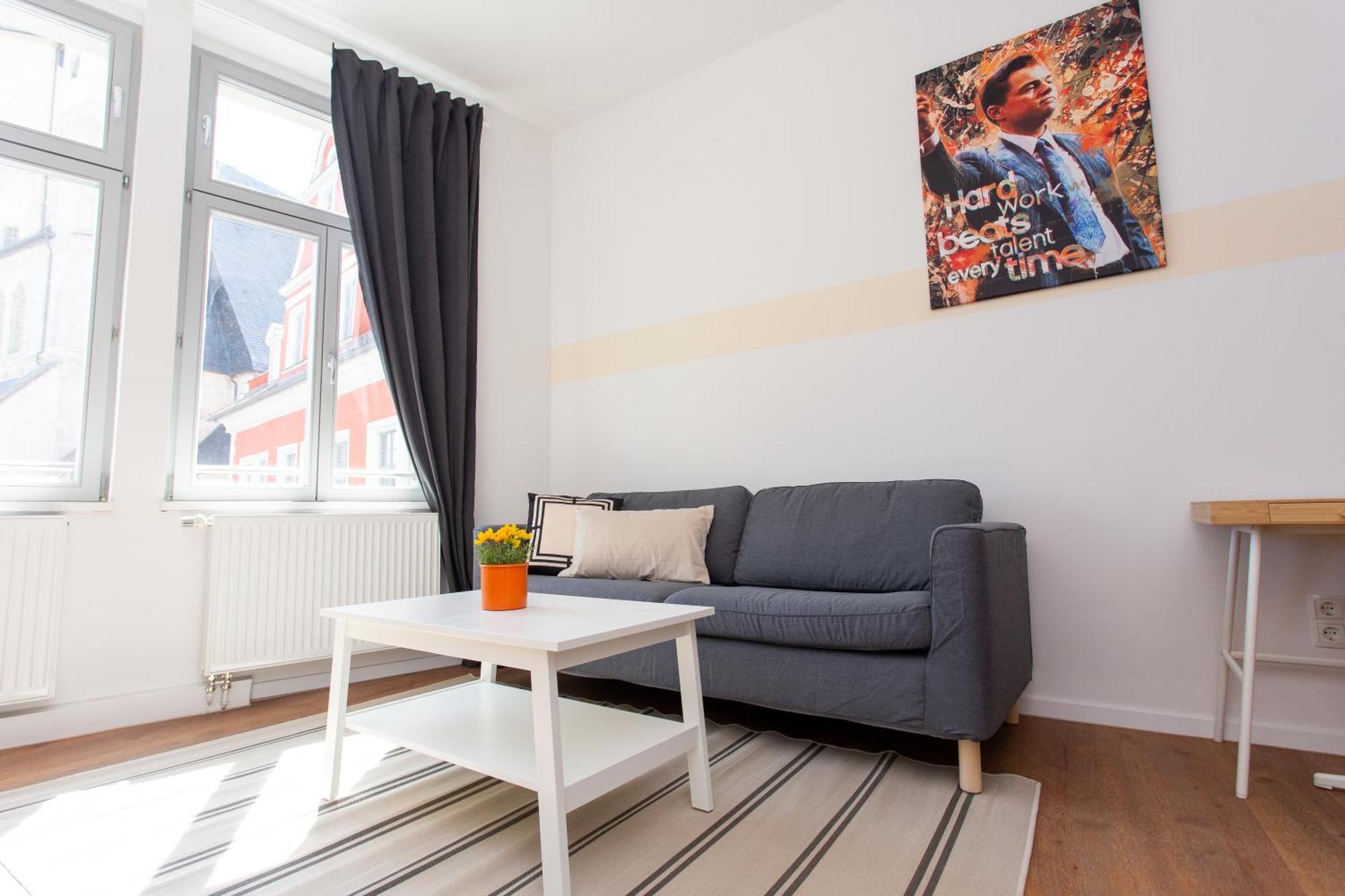 Fullhouse - Halle - M14 Apartments - Marketplace - Wonderful View Habitación foto
