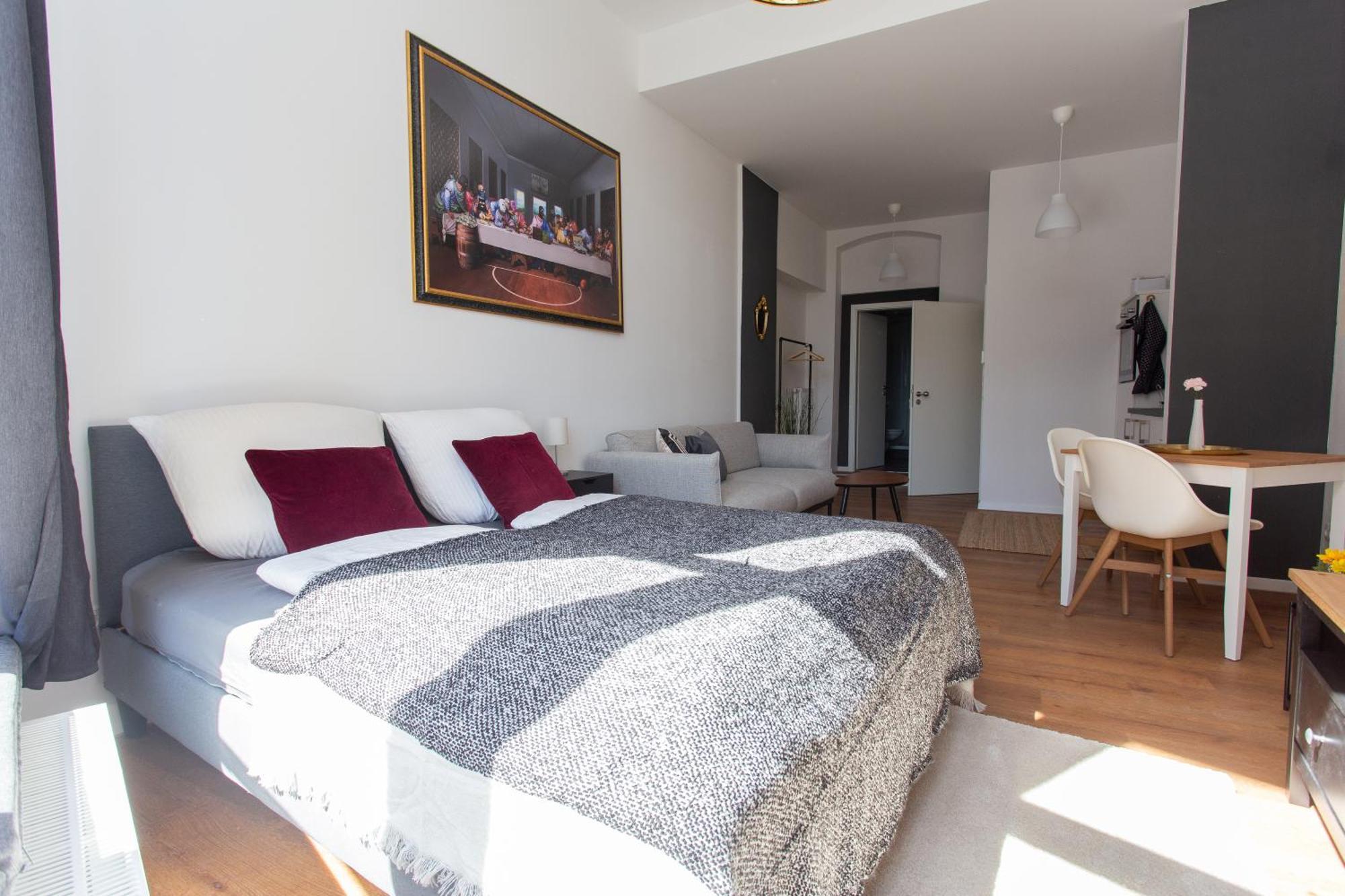 Fullhouse - Halle - M14 Apartments - Marketplace - Wonderful View Habitación foto